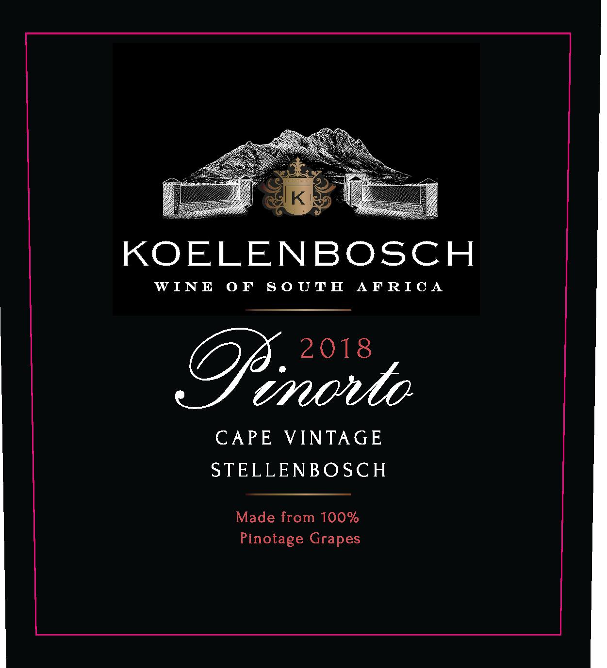 Koelenbosch Pinorto Cape Vintage