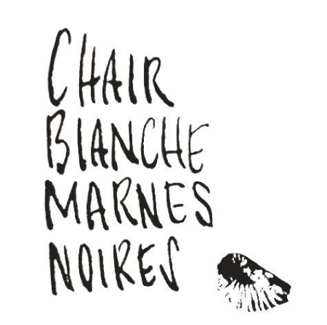 Chair Blanche Marnes Noires