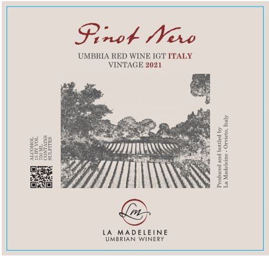 La Madeleine Pinot Nero