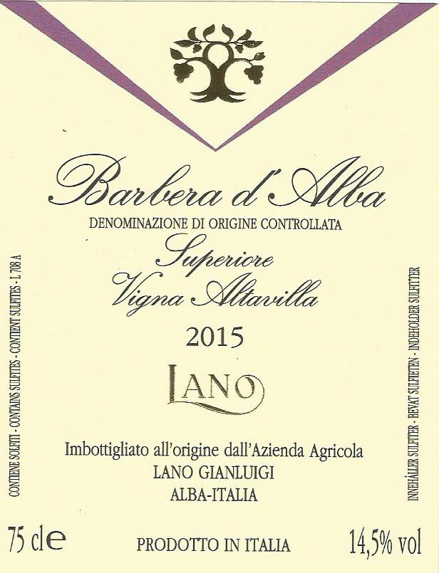 Superiore Vigna Altavilla