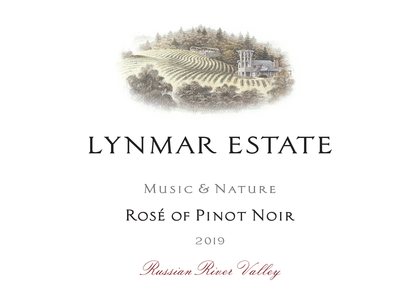 Music And Nature Rose Of Pinot Noir