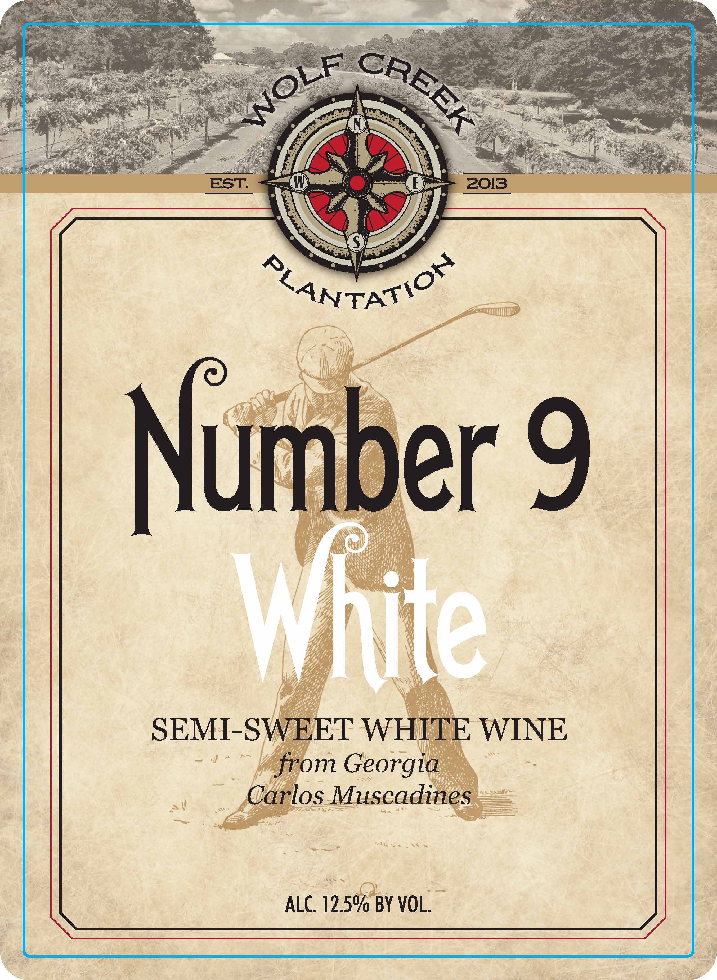 Number 9 White