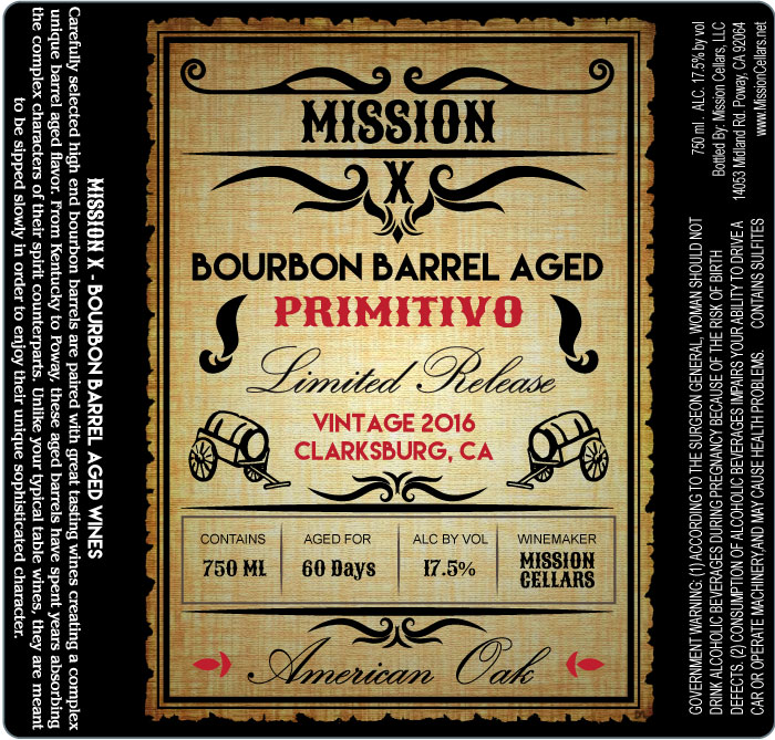 Mission X Bourbon Barrel Aged