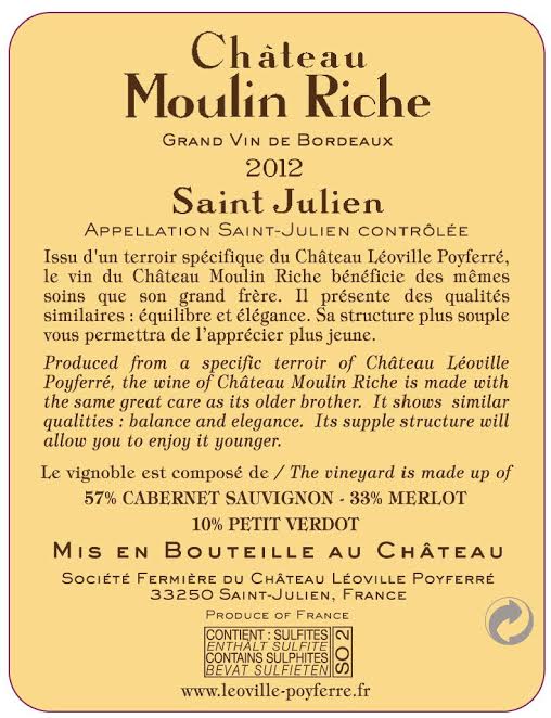 Cahateau Moulin Riche