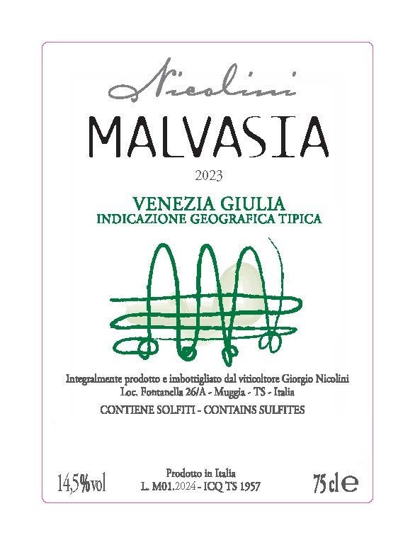 Malvasia Igt Venezia Giulia White Wine