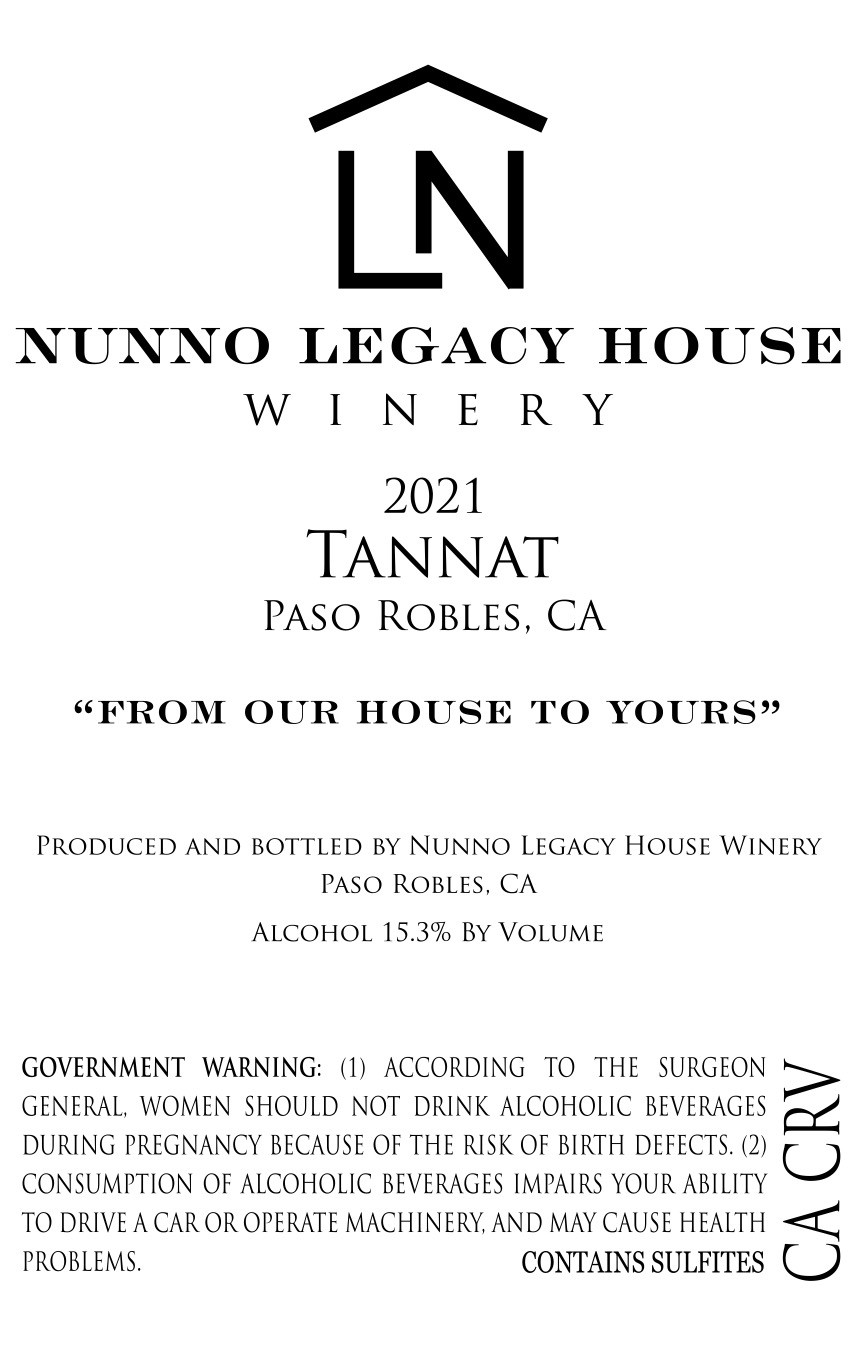 Legacy House Tannat