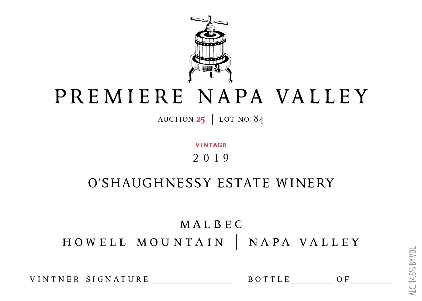 O'shaughnessy Estate Winery