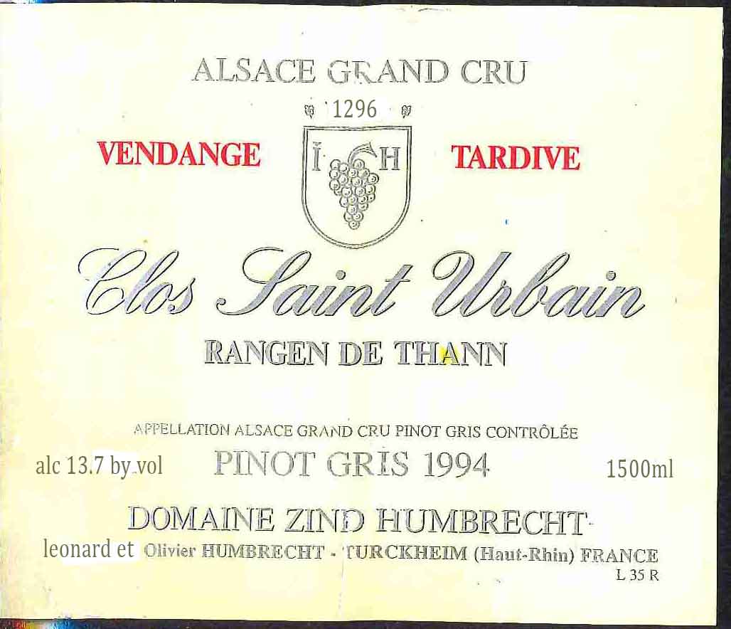 Clos Saint Urbain