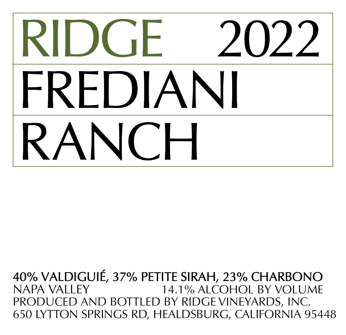 Frediani Ranch
