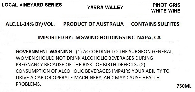 Local Vineyard Series