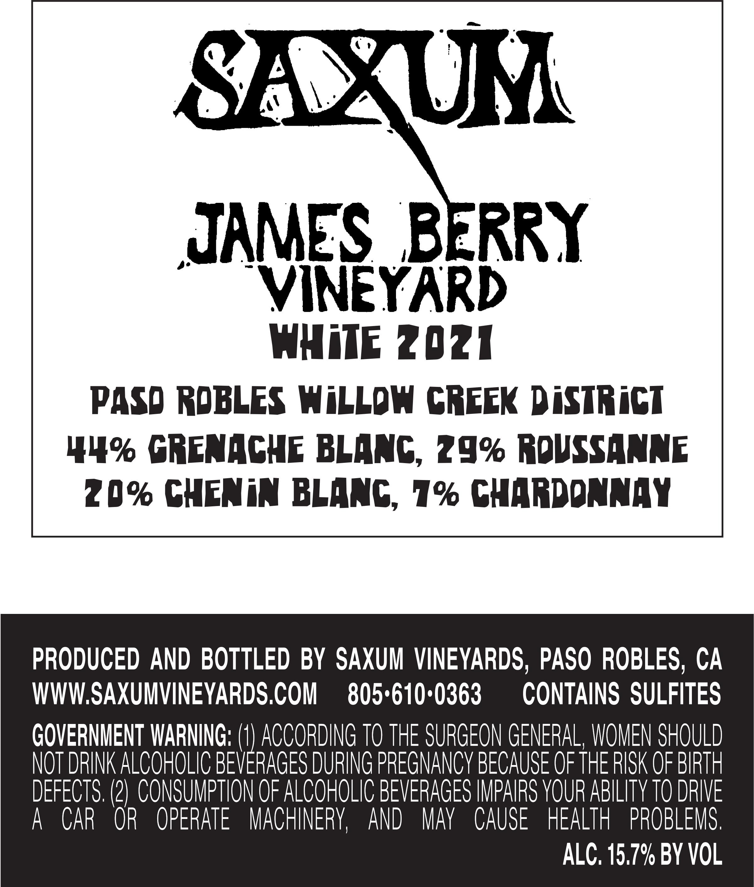 James Berry Vineyard White