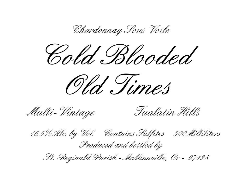 Cold Blooded Old Times