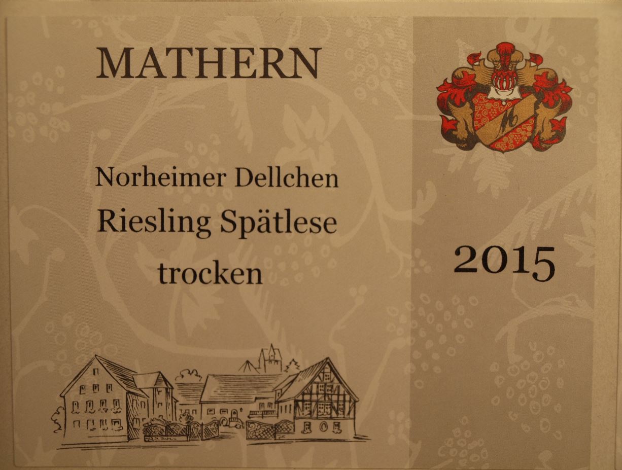 Norheimer Dellchen Riesling Trocken