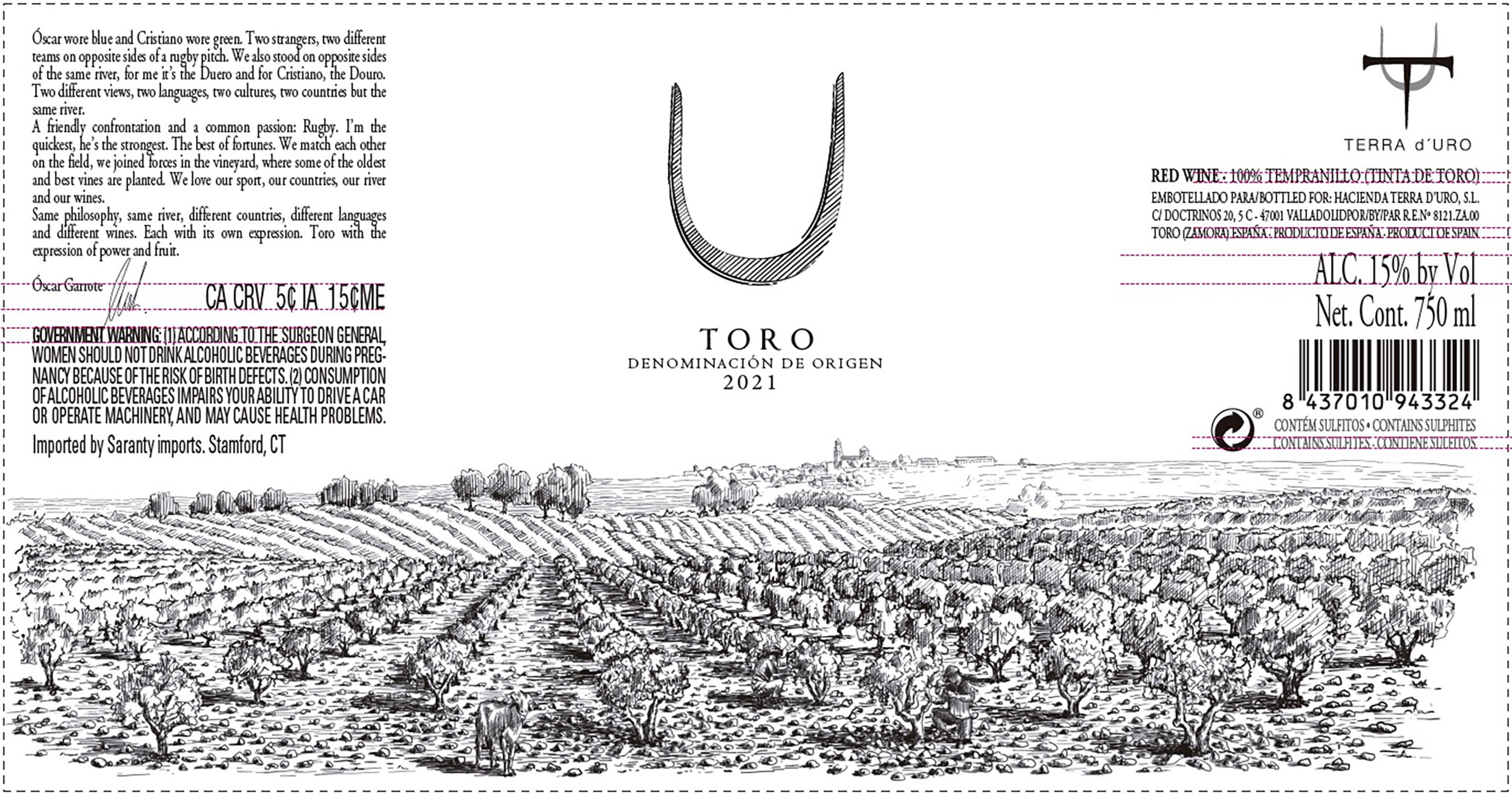 Terra D'uro Red Wine