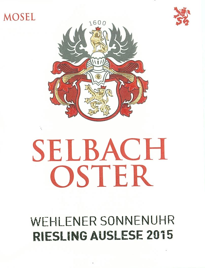 Wehlener Sonnenuhr Auslese