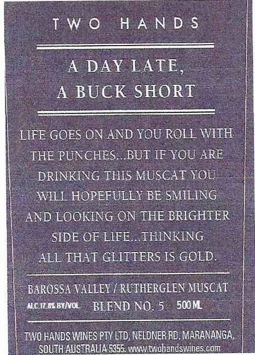 A Day Late A Buck Short