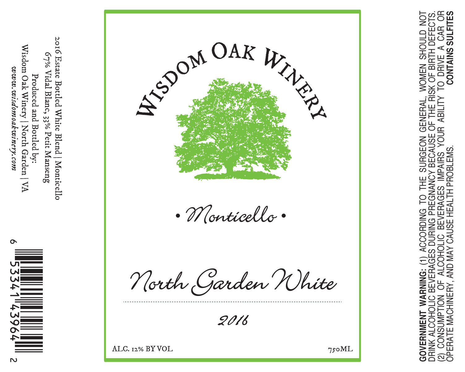 North Garden White