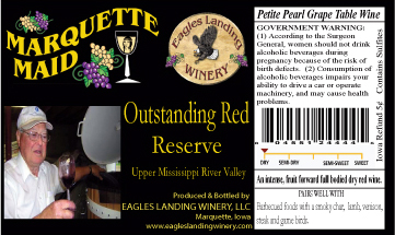 Outstanding Red Reserve