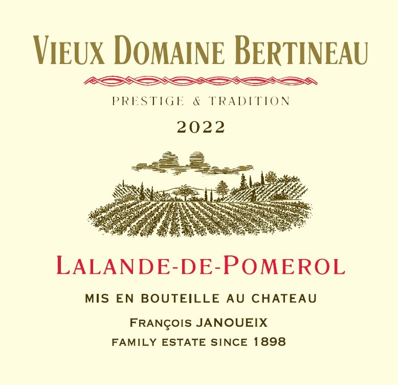 Vieux Domaine Bertineau Grand Vin De Bordeaux