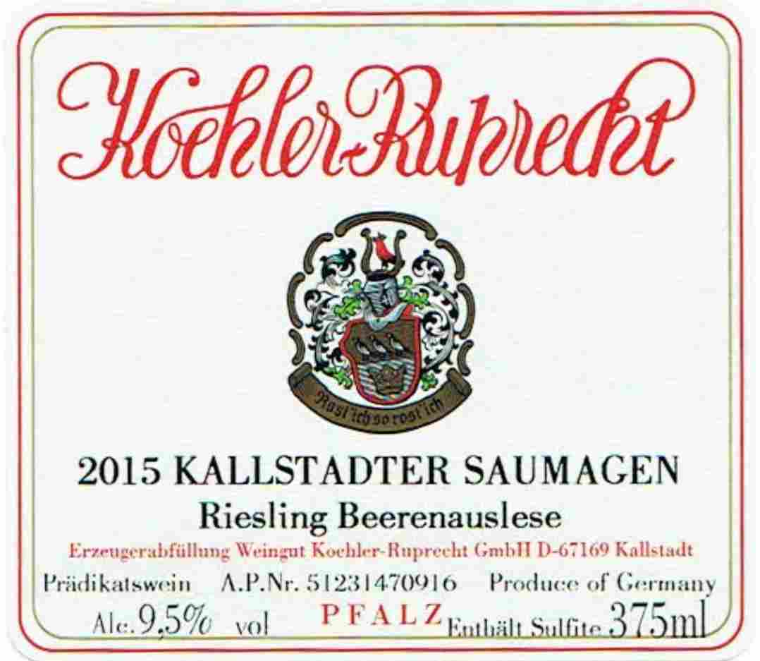 Kallstadter Saumagen Beerenauslese