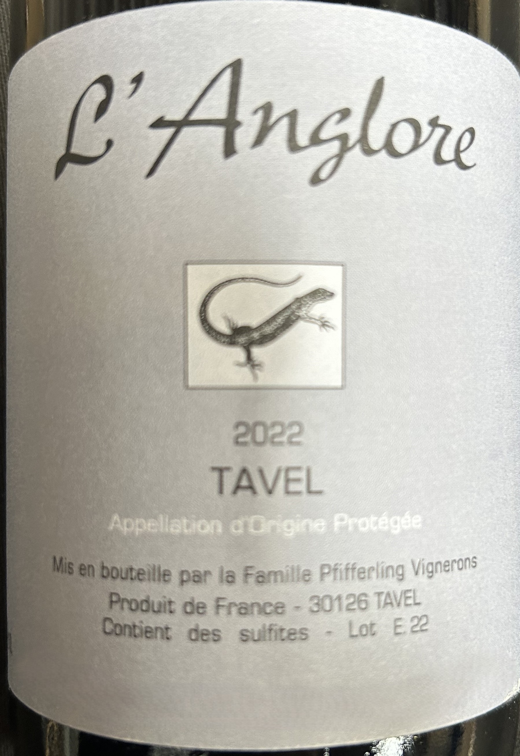 L'anglore Tavel