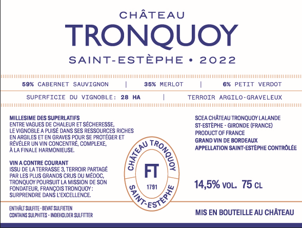 Château Tronquoy Saint-Estèphe