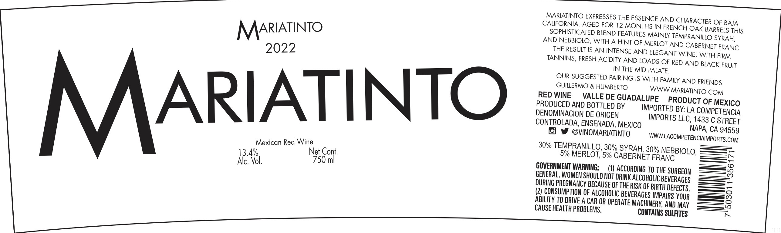 Mariatinto