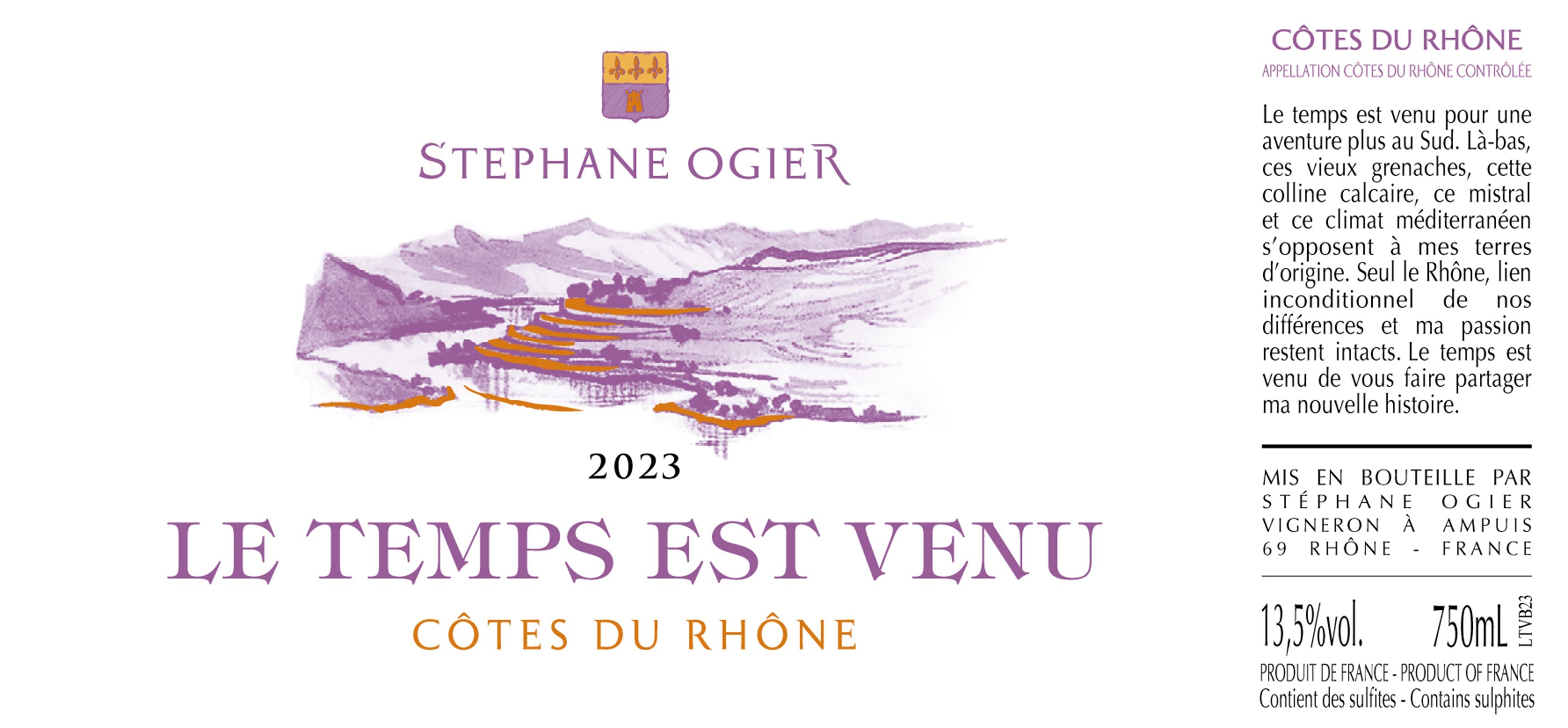 Le Temps Est Venu White Wine