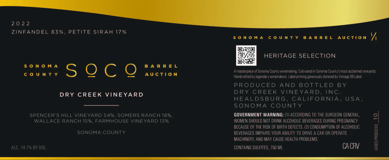 Zinfandel & Petite Sirah Blend