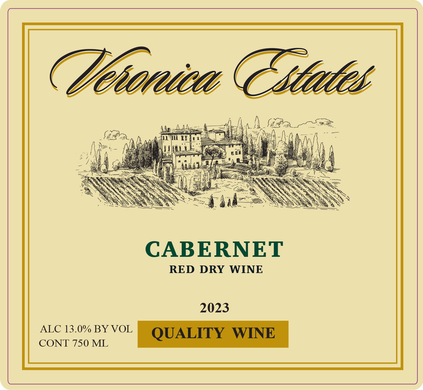 Cabernet Red Dry Wine