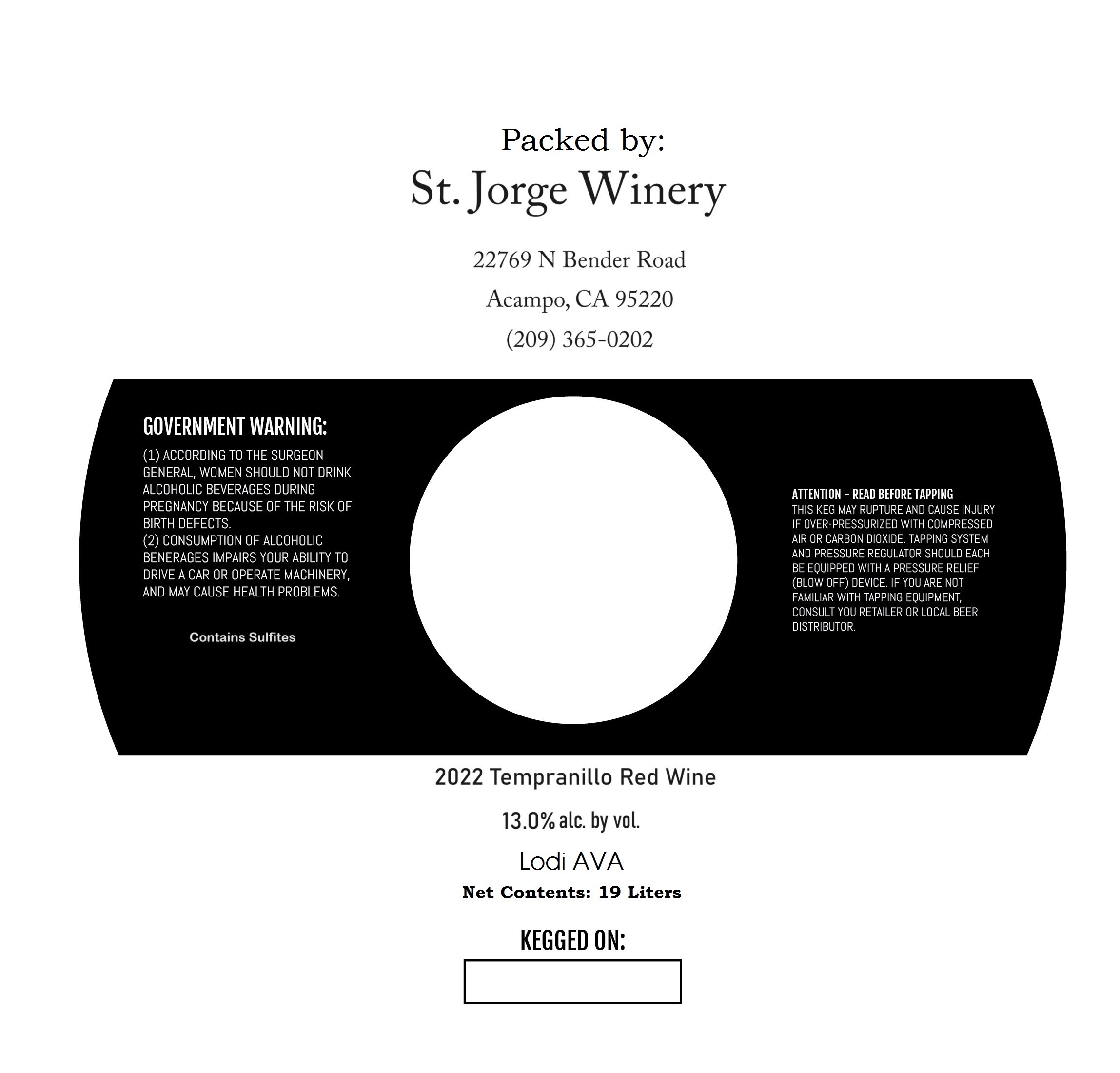 Tempranillo Red Wine