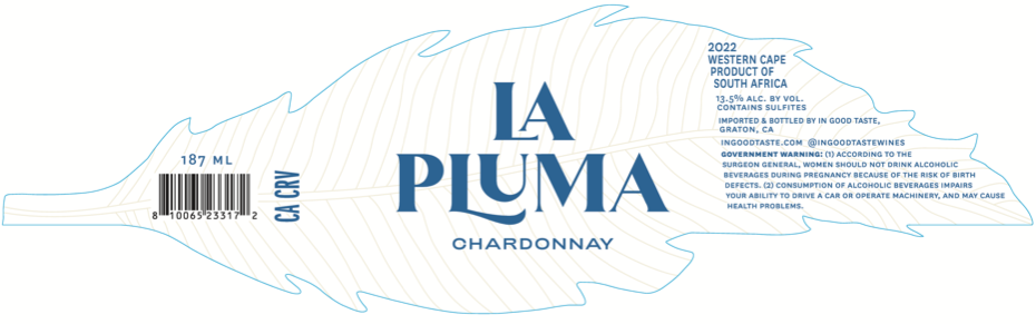 La Pluma Chardonnay