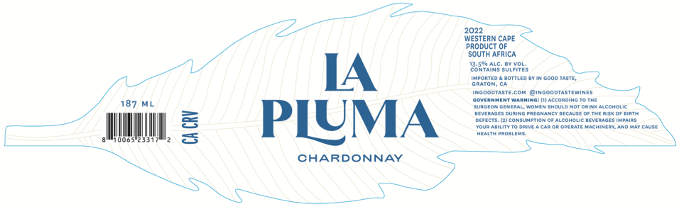 Pluma Chardonnay
