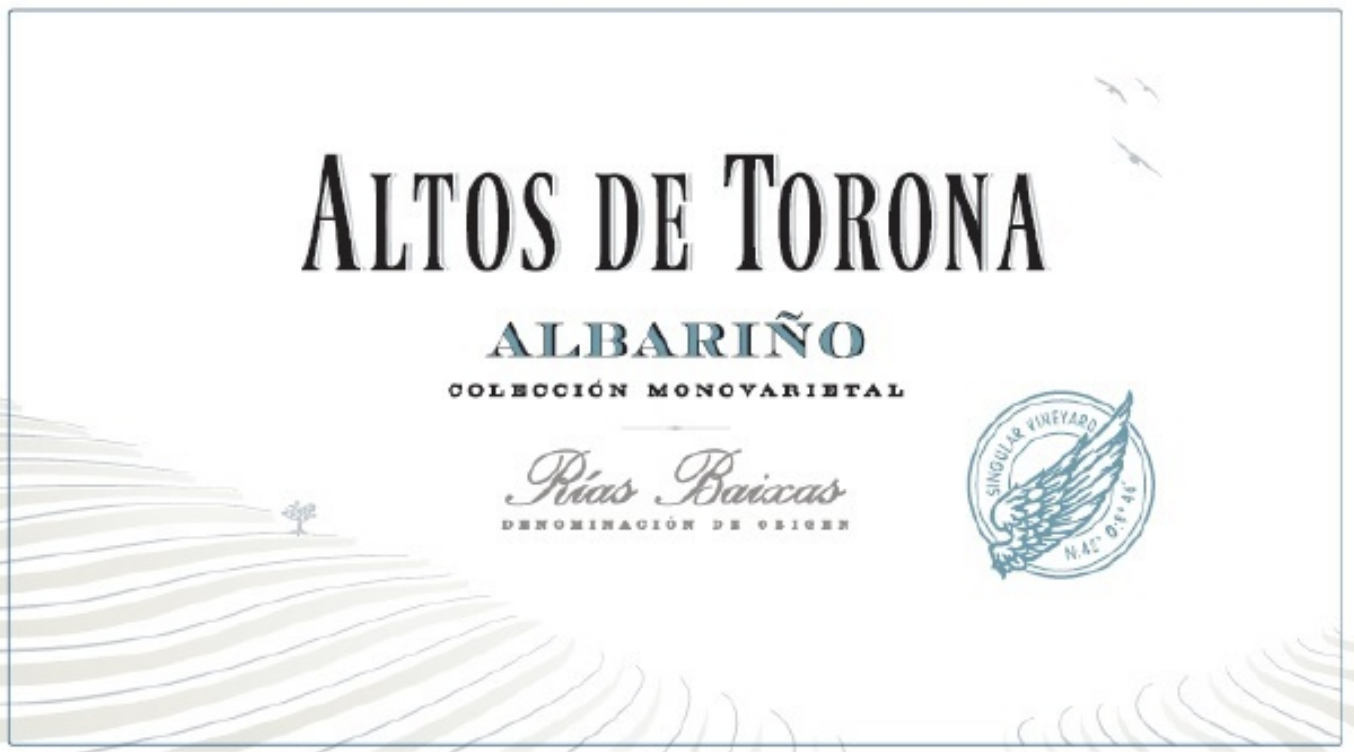 Altos De Torona 100 % Albariño Sobre Lías