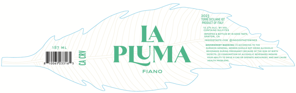La Pluma Fiano