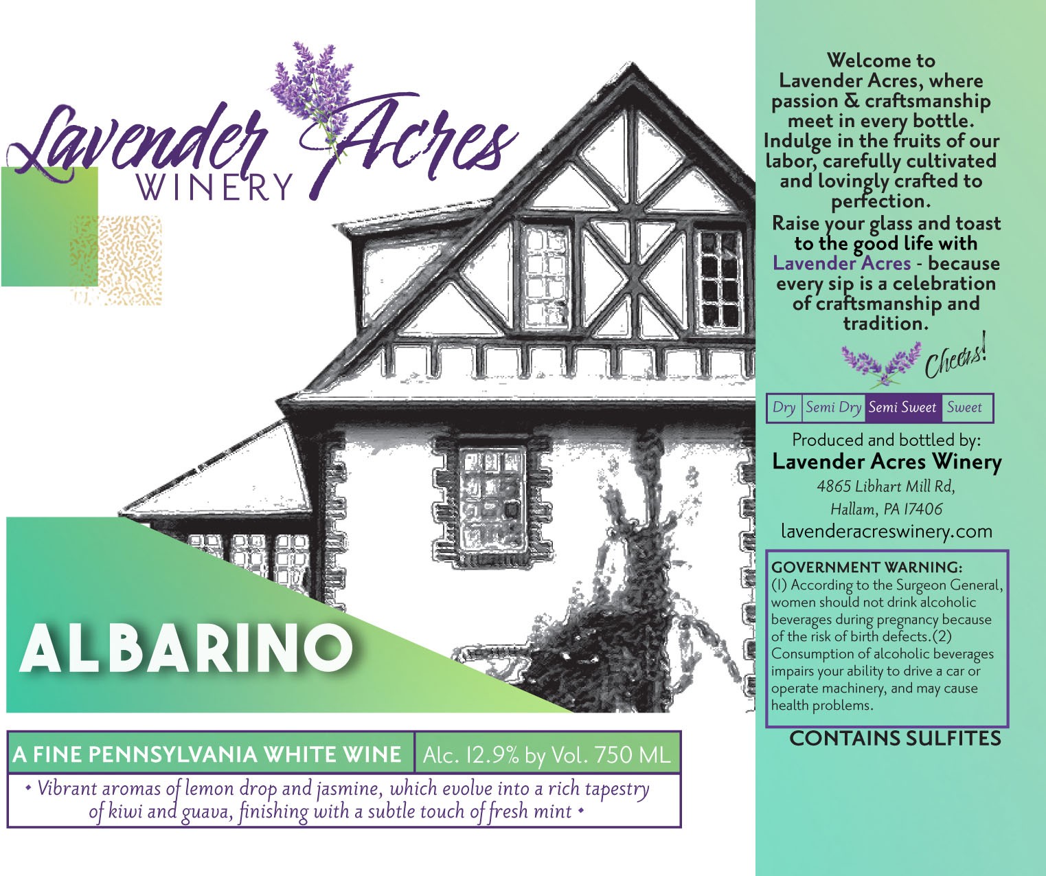 Albarino A Fine Pennsylvania White Wine