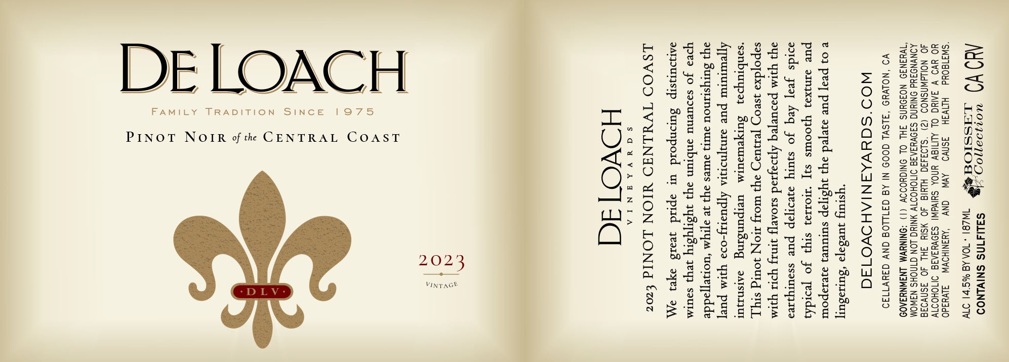 Pinot Noir Of The Central Coast Vintage