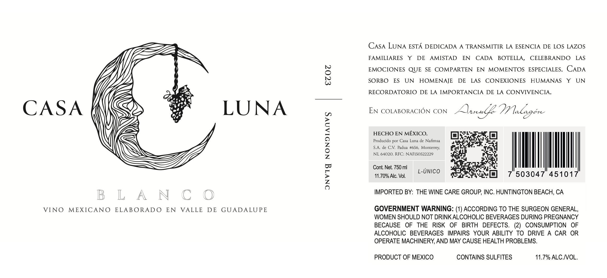 Blanco Vino Mexicano