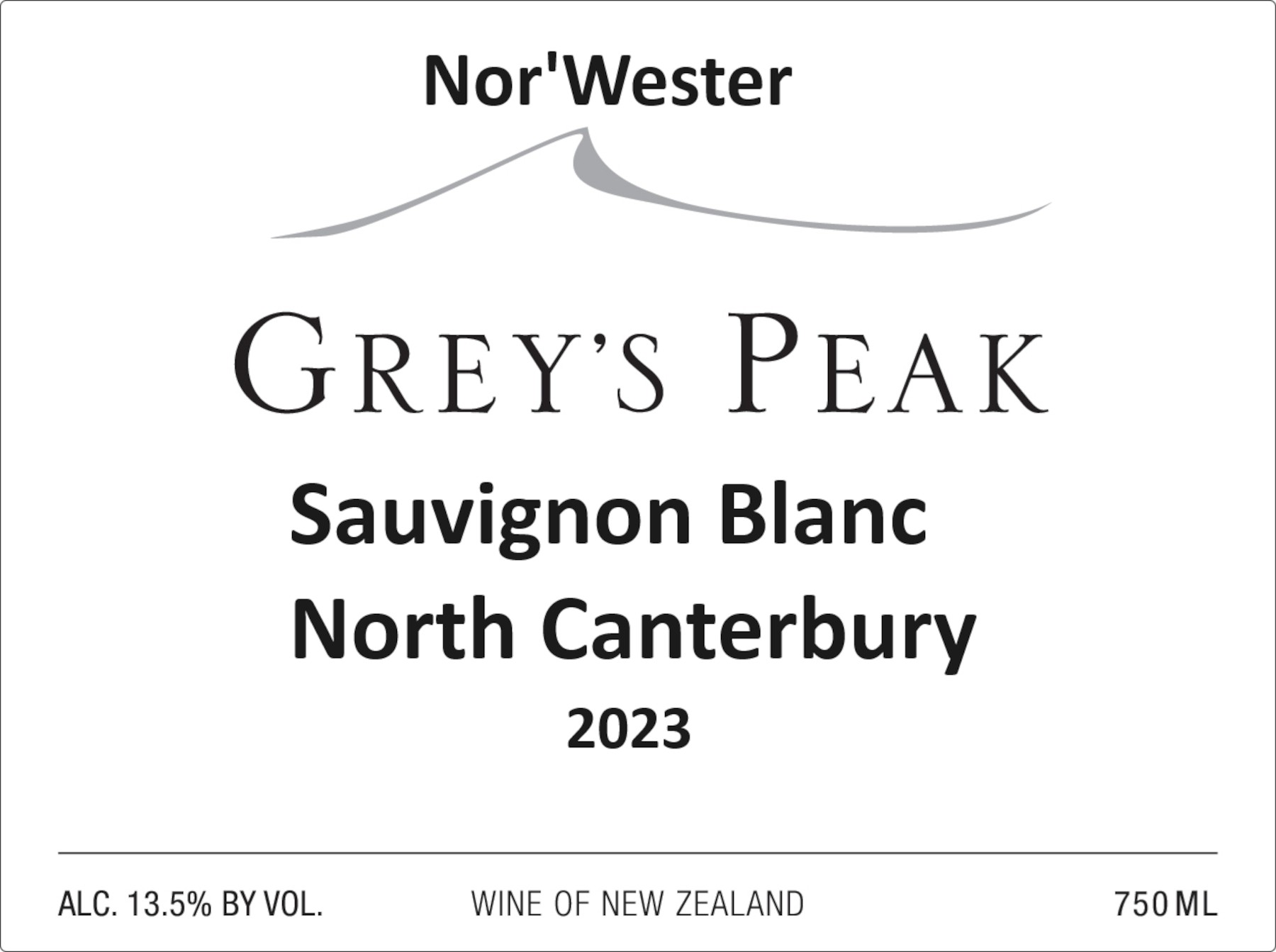 Peak Grey's Sauvignon Blanc
