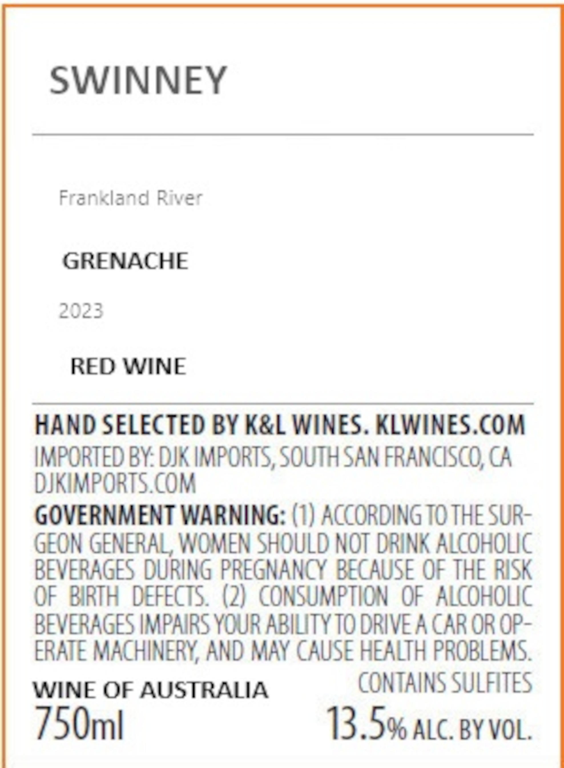 Frankland River Grenache