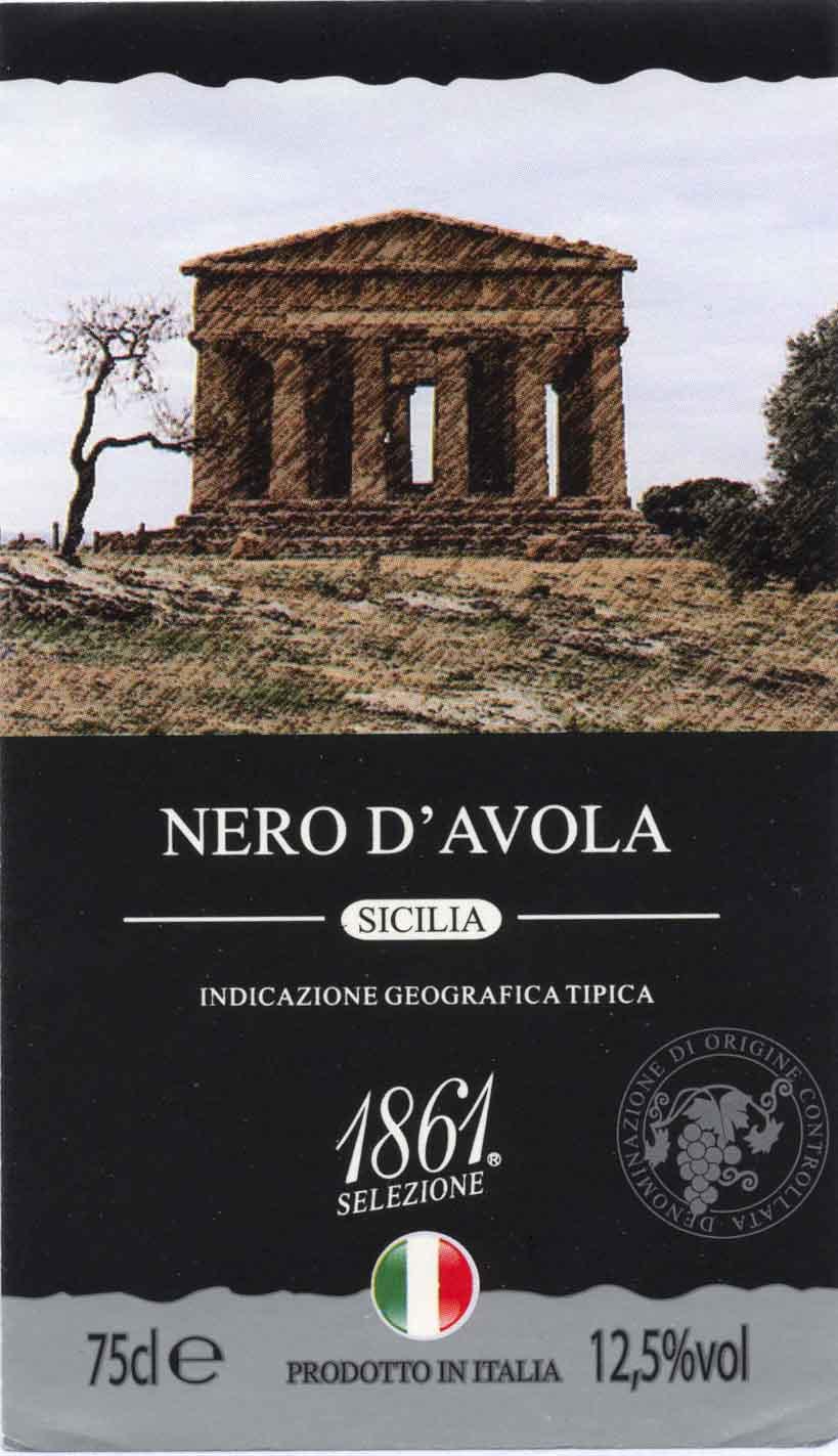 Nero D'avola Indicazione Geografica Tipica 1861 Selezione