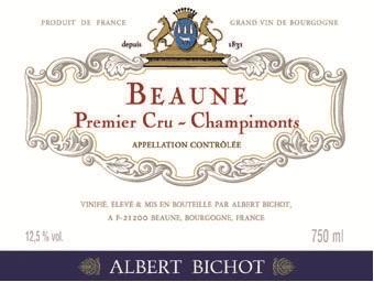 Beaune Premier Cru - Champimonts