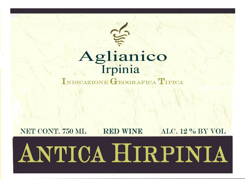 Red Wine Aglianico Irpinia