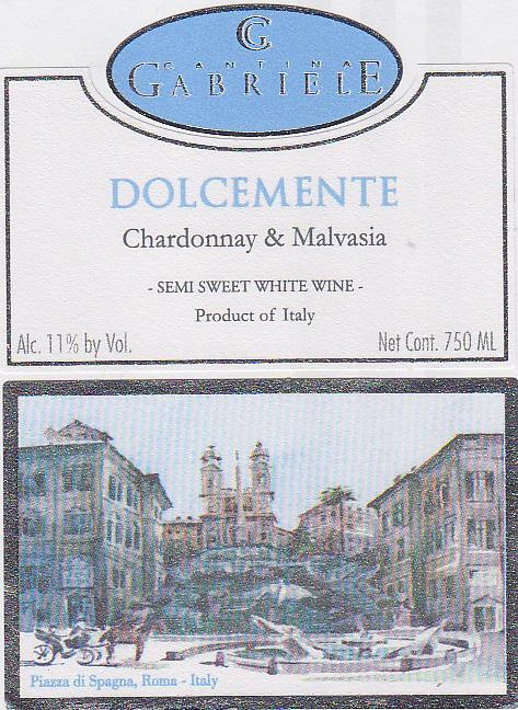 Dolcemente Chardonnay & Malvasia