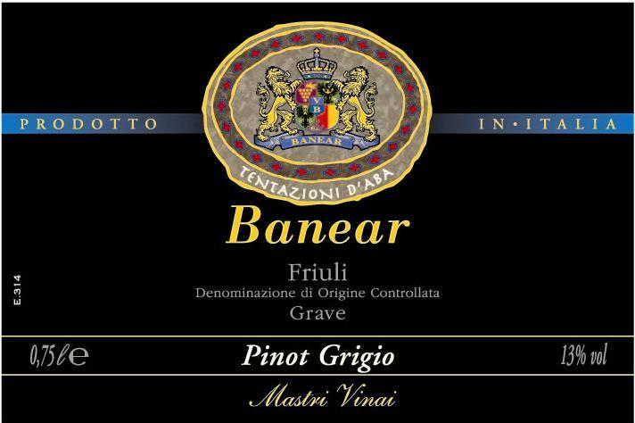 Pinot Grigio Mastri Vinai