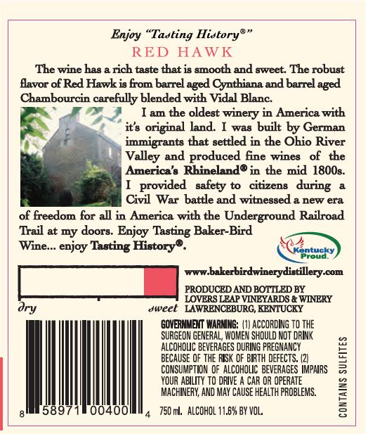 Kentucky Sweet Red Wine