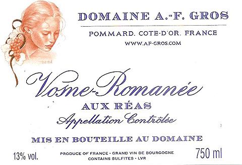 Vosne Romanée Aux Réas