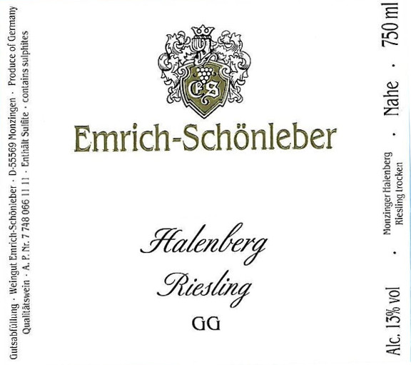 Halenberg Riesling