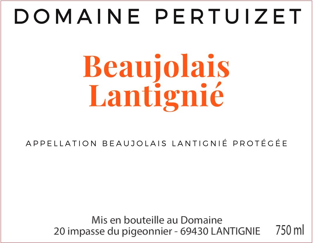 Beaujolais Lantignie