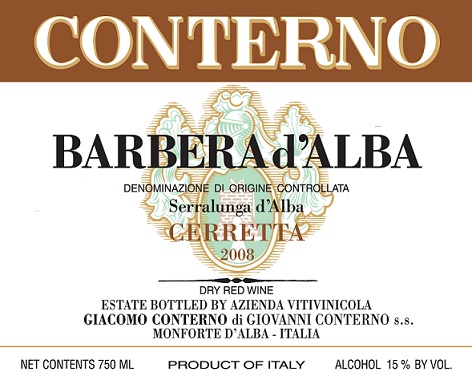 Barbera D'alba